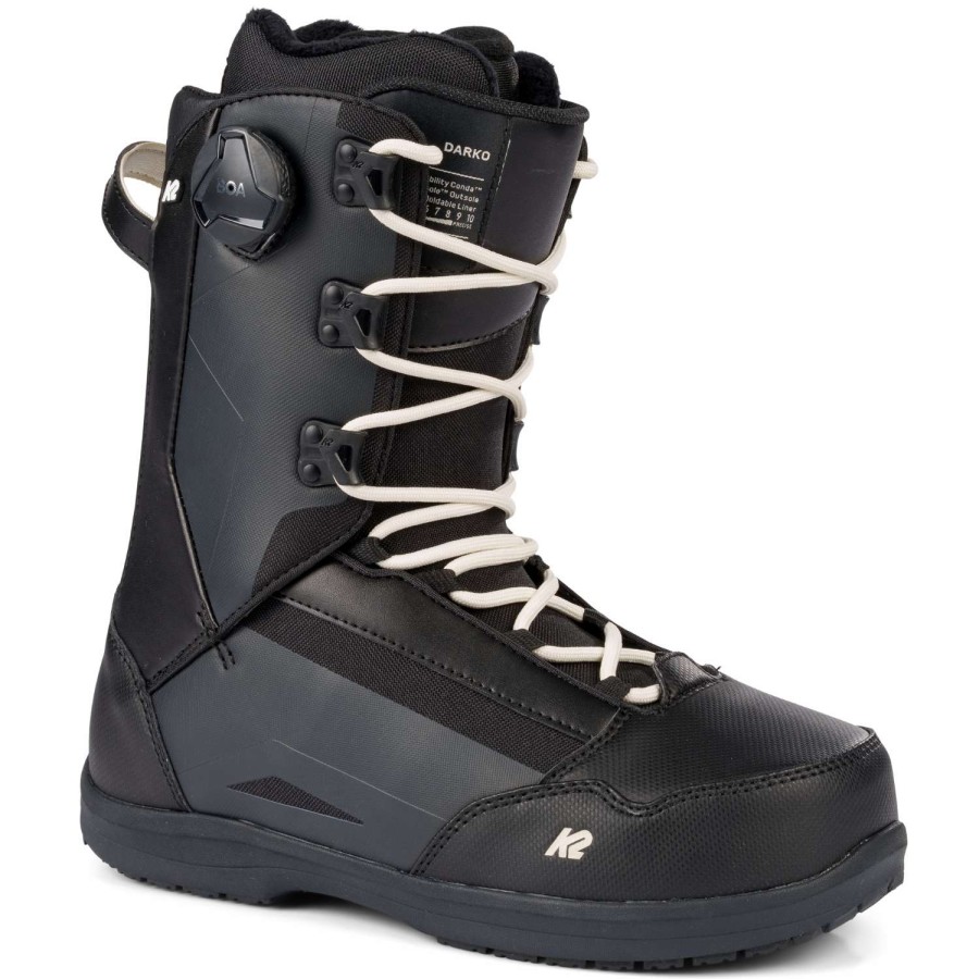 Snow Boots * | K2 Darko 2023 Men'S Snowboard Boots Original Model Black