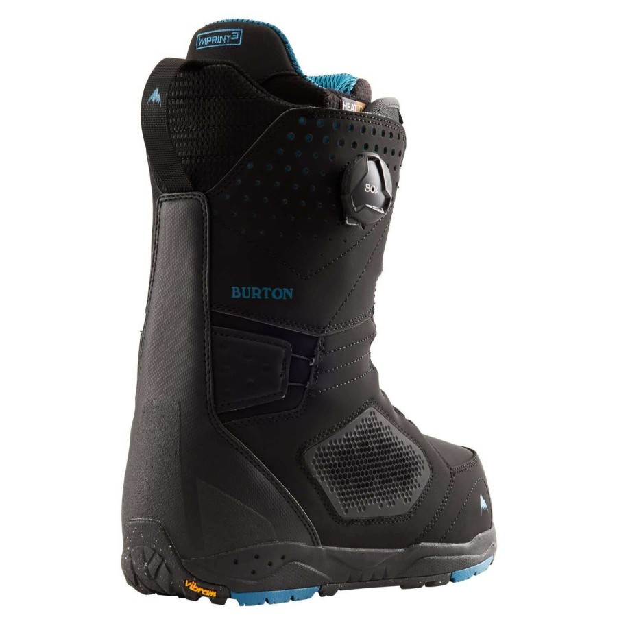 Snowboard * | Burton Photon Boa Wide 2023 Men'S Snowboard Boot Clearance Black