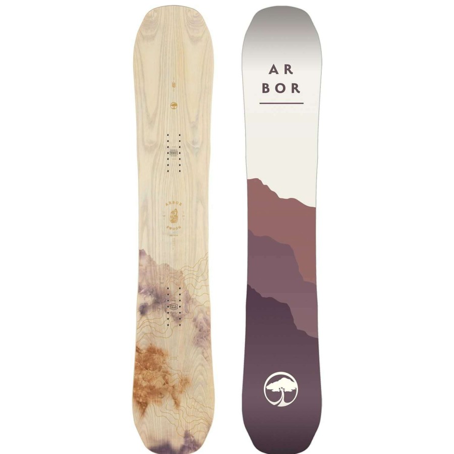 Snowboard * | Arbor Swoon Rocker 2023 Women'S Snowboard For Sale