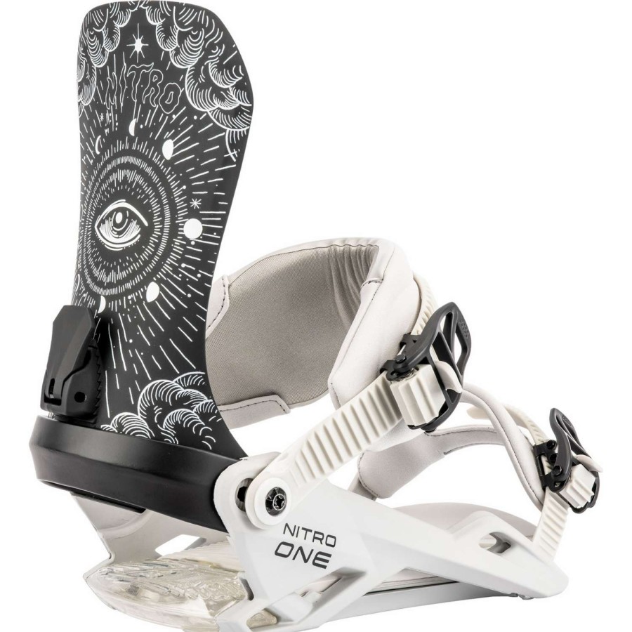 Snow * | Nitro One 2023 Men'S Snowboard Bindings Fire Sale