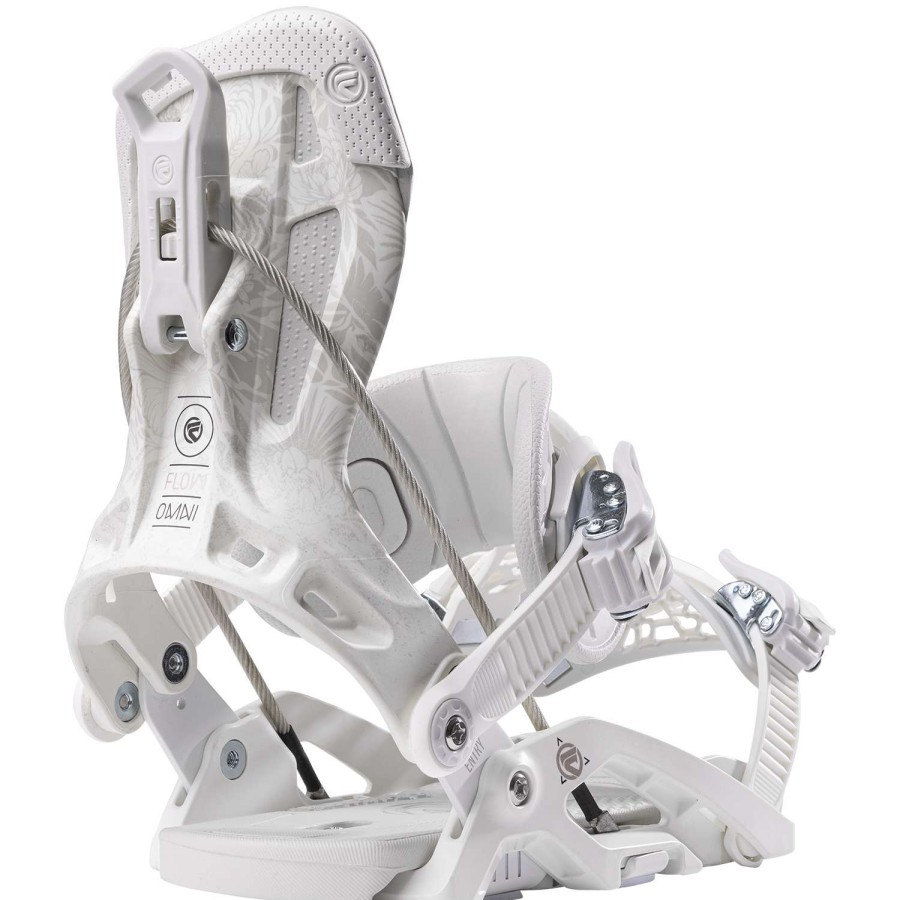 Snow * | Flow Omni 2023 Women'S Snowboard Bindings Clearance Nimbus Heather