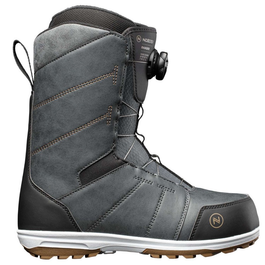 Snow Boots * | Nidecker Ranger 2023 Men'S Snowboard Boots Reduction In Price Gray