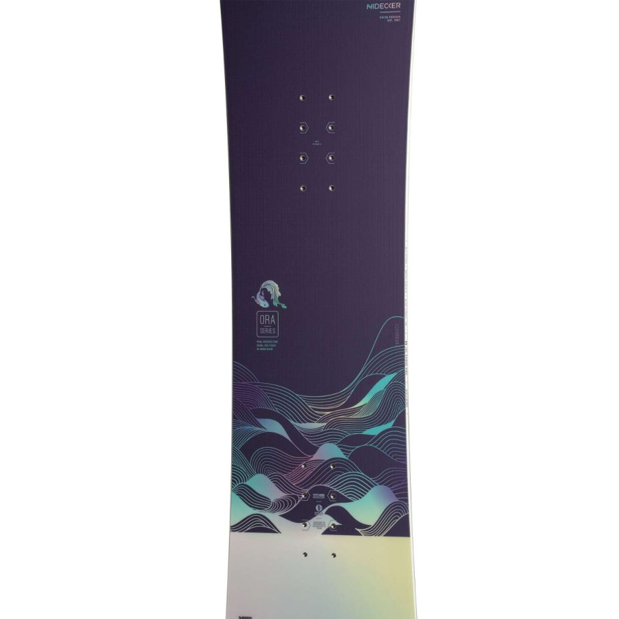 Snowboard * | Nidecker Ora 2023 Women'S Snowboard 100% Guarantee