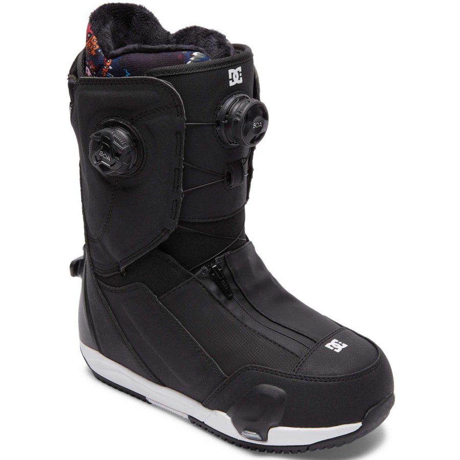 Snow Boots * | Dc Mora Step On 2023 Women'S Snowboard Boots Discount Black/Black/White