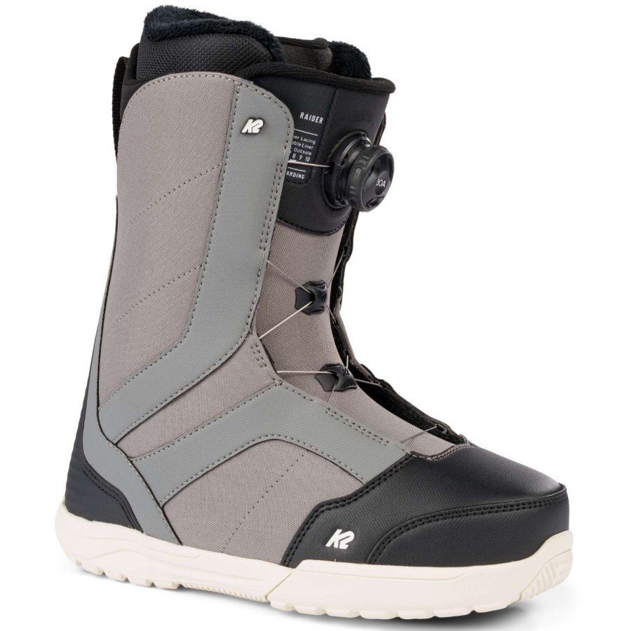 Snow Boots * | K2 Raider 2023 Men'S Snowboard Boots Clearance Grey