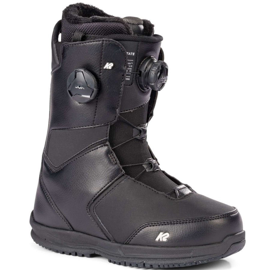 Snow Boots * | K2 Estate 2023 Women'S Snowboard Boots 100% Guarantee Black