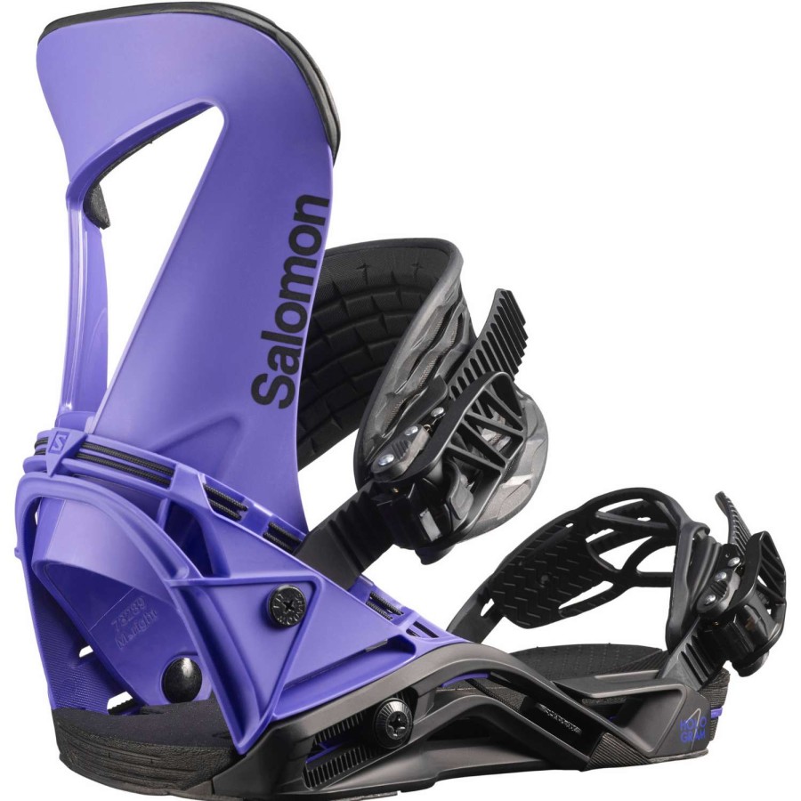 Snow * | Salomon Hologram 2023 Men'S Snowboard Bindings Nice Style