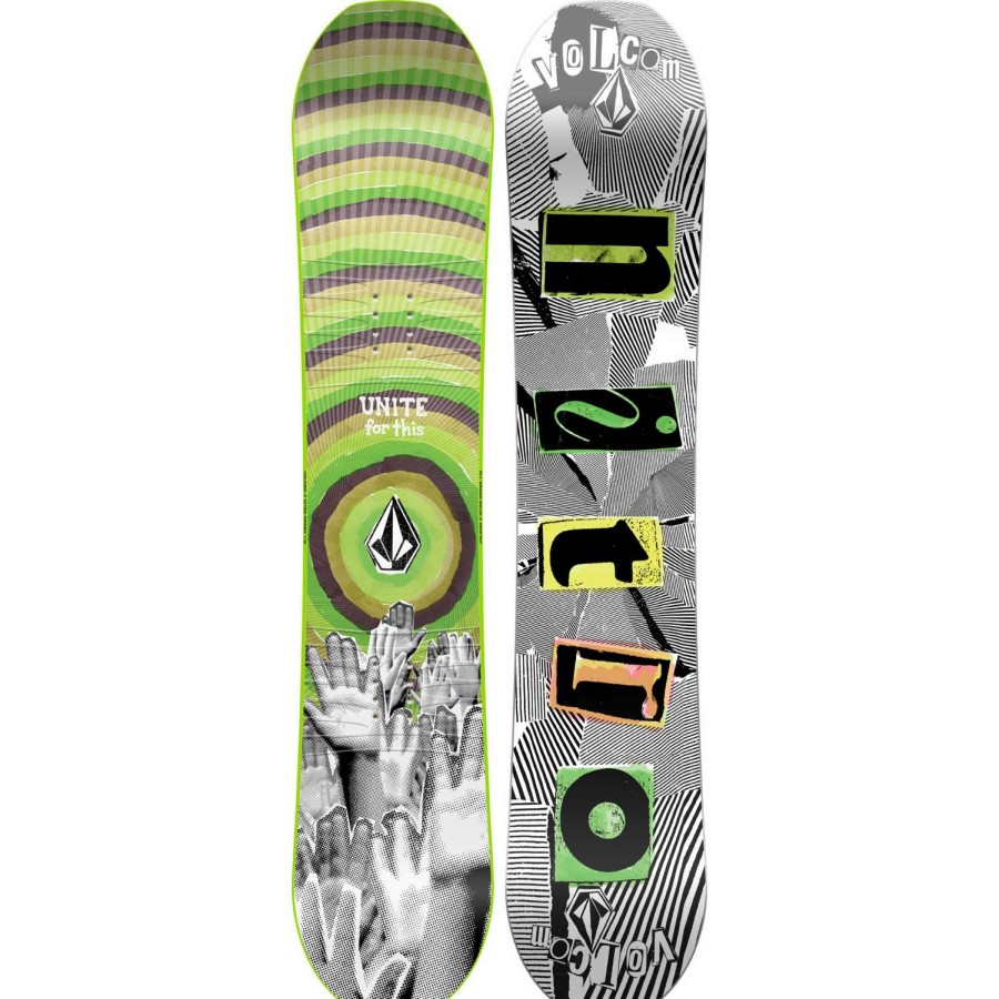 Snowboard * | Nitro Ripper Kid'S X Volcom 2023 Youth Snowboards Sale Online