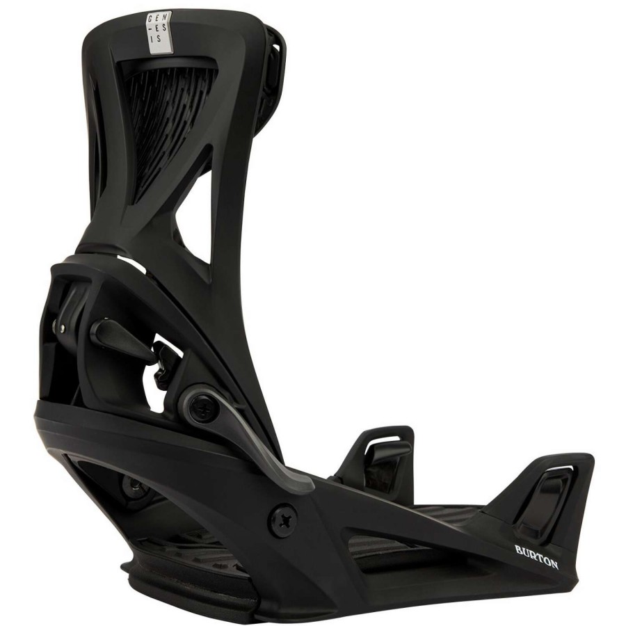 Snow * | Burton Genesis Step On Bindings 2023 Men'S Snowboard Bindings Promotion Black