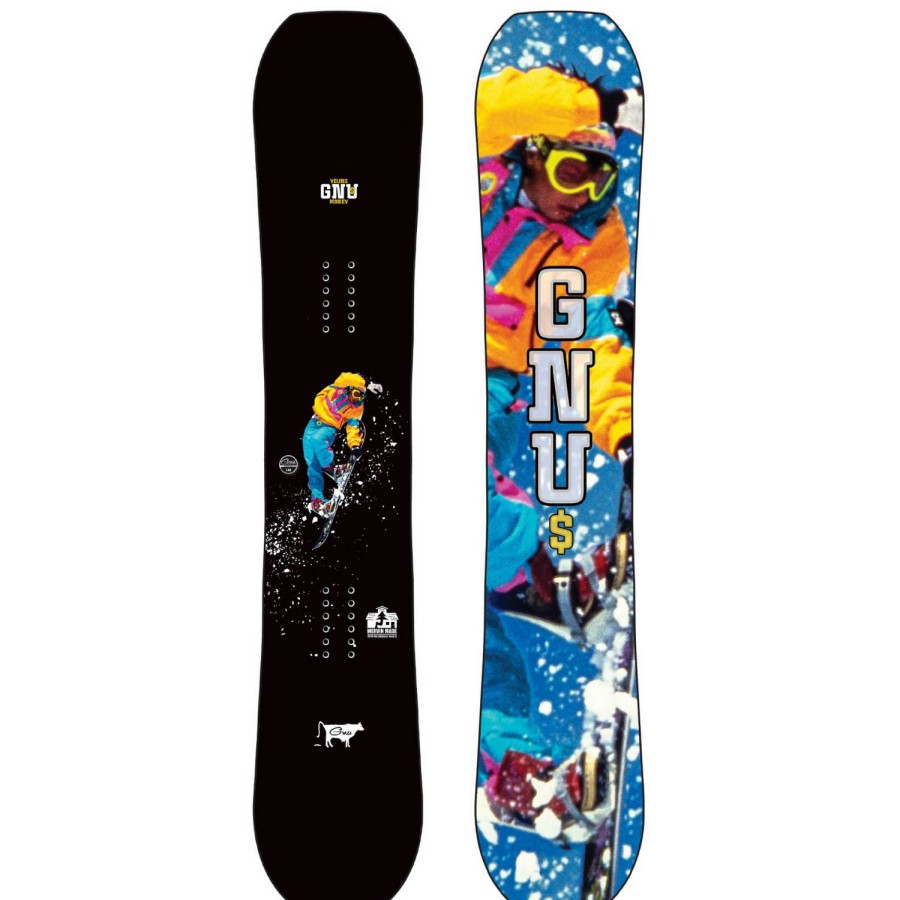 Snowboard * | Gnu Young Money 2023 Youth Snowboard Original Model