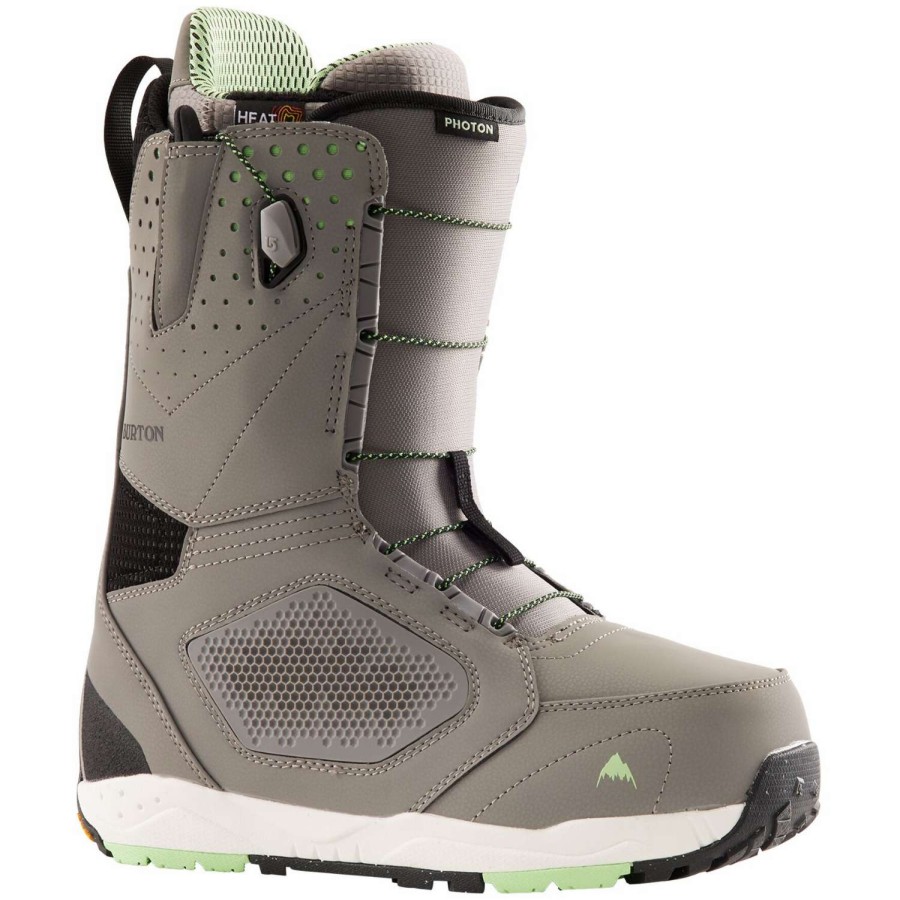 Snow Boots * | Burton Photon 2022 Men'S Snowboard Boots Clearance Gray/Green