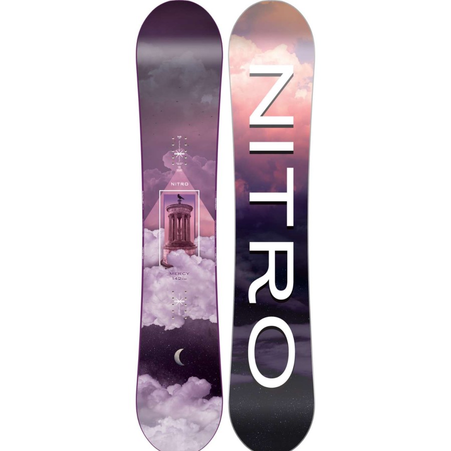 Snowboard * | Nitro Mercy 2023 Women'S Snowboard Store