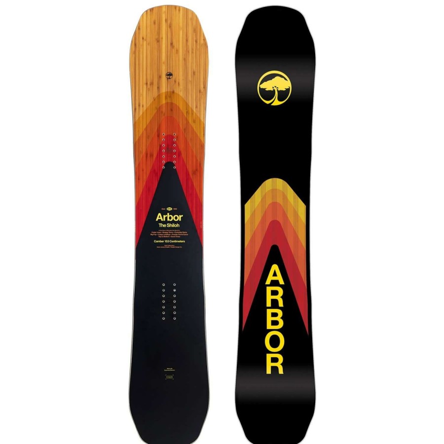 Snowboard * | Arbor Shiloh Camber 2023 Men'S Snowboard Exactly Discount