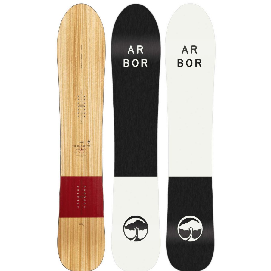 Snowboard * | Arbor Cosa Nostra Rocker 2023 Men'S Snowboard Exceptional Design