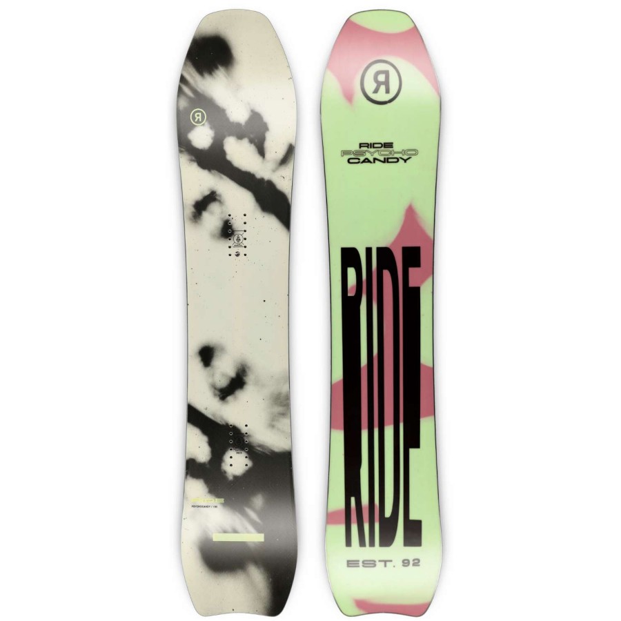 Snowboard * | Ride Psychocandy 2023 Unisex Snowboard Excellent