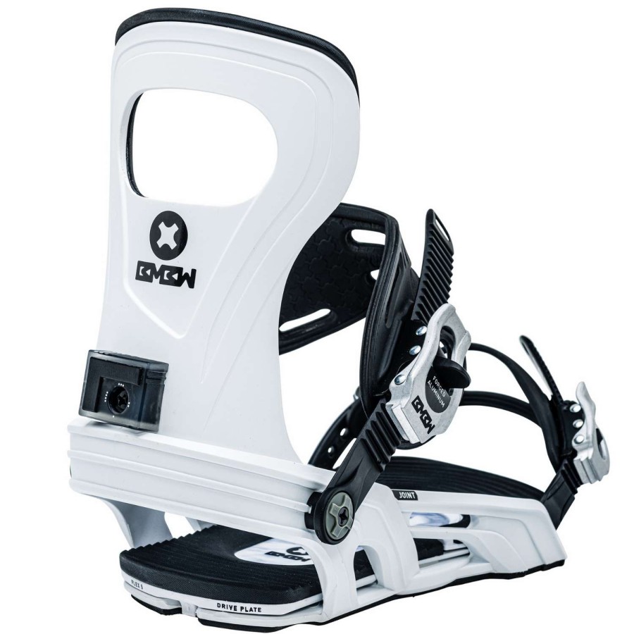 Snow * | Bent Metal Joint 2023 Men'S Snowboard Bindings Clearance White