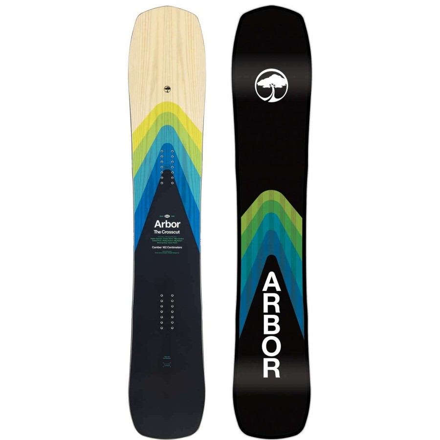 Snowboard * | Arbor Crosscut Camber 2023 Men'S Snowboard Sale Online