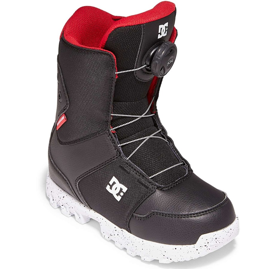 Snow Boots * | Dc Youth Scout 2023 Youth Snowboard Boots Excellent Black