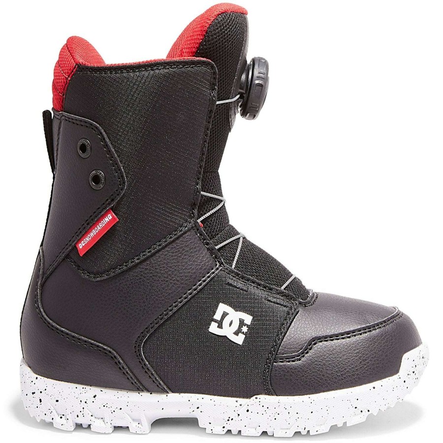 Snow Boots * | Dc Youth Scout 2023 Youth Snowboard Boots Excellent Black