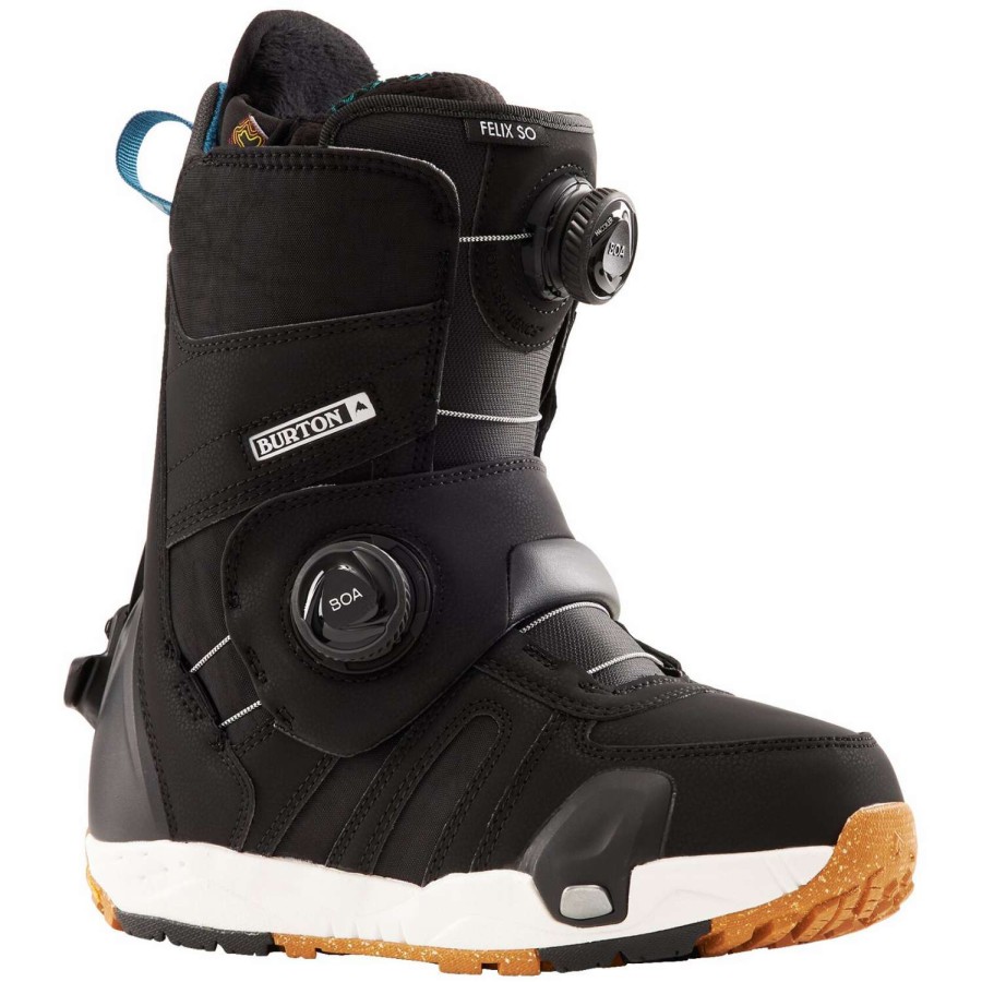 Snow Boots * | Burton Felix Women'S Step On Boots 2023 Classical Style Black